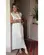 Sapatilha Cannes Tressê Couro Off White com Ouro