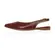 Scarpin flat Audrey Couro Vinho