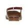 Scarpin flat Audrey Couro Vinho