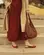 Scarpin flat Audrey Couro Vinho