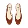 Scarpin Sofia Couro Cognac