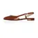 Scarpin Sofia Couro Cognac