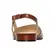 Scarpin Sofia Couro Cognac