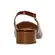 Scarpin Paris Couro Cognac
