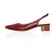 Scarpin Paris Couro Merlot