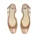 Scarpin Olivia Couro Nobuck Amêndoa