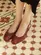 Scarpin Olivia Couro Nobuck Merlot