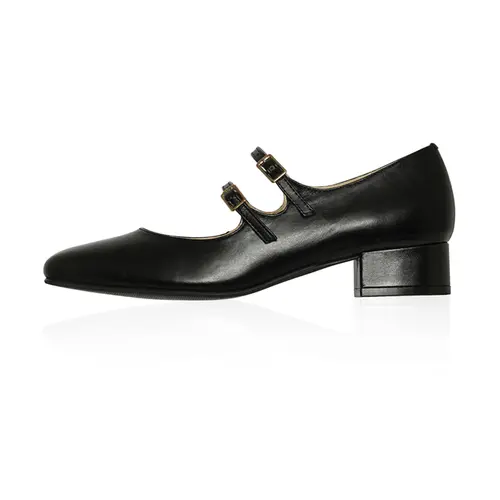Scarpin Lola Couro Preto