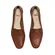 Mocassim Anne Tressê Couro Conhaque