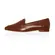 Mocassim Clara Couro Conhaque