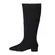 Bota Ivy Cano Longo em Couro Nobuck Preto