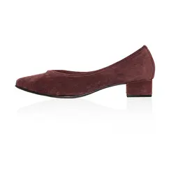 Scarpin Celine Couro Camurça Merlot