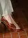 Scarpin Celine Couro Conhaque
