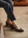 Scarpin Celine Couro Preto