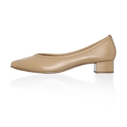 Scarpin Celine Couro Nude Bege