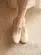 Oxford Tutu Jazz em Couro Off White