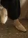 Mocassim Anne Tressê Couro Ouro Suave