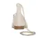 Sapatilha Ibiza Couro Off White - Amarração Tornozelo