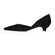 Scarpin Juliana Couro Nobuck Preto
