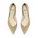 Scarpin Juliana Couro Nobuck Amêndoa
